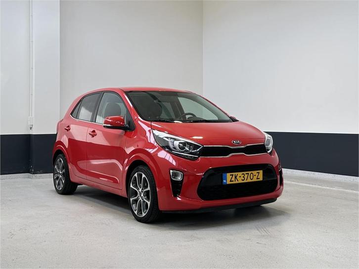 Kia Picanto 1.0 CVVT Design Edition | NL | 2 Eig | Leder | N, Auto's, Kia, Te koop, Picanto, ABS, Achteruitrijcamera, Airbags