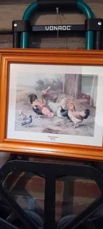 Kip schilderijtjes, Antiek en Kunst, Kunst | Schilderijen | Klassiek, Ophalen