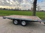Plateau aanhanger tandemasser !!, Ophalen of Verzenden, Zo goed als nieuw