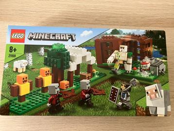 LEGO Minecraft De Pillager Buitenpost - 21159  beschikbaar voor biedingen