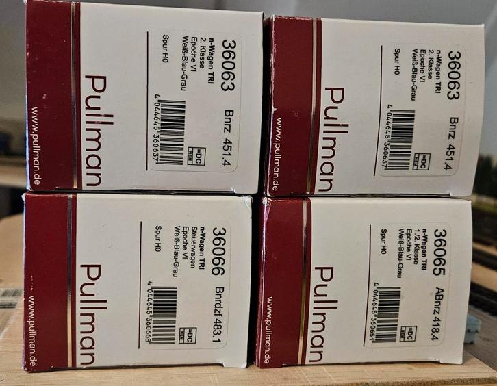 ESU / Pullman TRI stam, Hobby en Vrije tijd, Modeltreinen | H0, Gebruikt, Wagon, Gelijkstroom, Overige merken, Verzenden