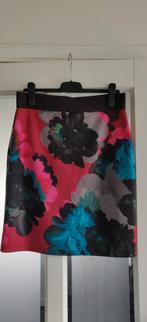 Rok Anna (v. Toor) bloemenprint elastisch  XL, Ophalen of Verzenden, Zo goed als nieuw, Maat 42/44 (L), Boven de knie