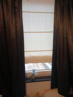 2* over gordijnen zwart 110*152cm dus 220 breed, Huis en Inrichting, Stoffering | Gordijnen en Lamellen, Gebruikt, 100 tot 150 cm