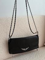 Zadig & Voltaire Rock Clutch - Zwart, Sieraden, Tassen en Uiterlijk, Tassen | Damestassen, Ophalen of Verzenden, Zo goed als nieuw