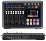 Tascam Mixcast 4 podcast recorder (Rødecaster equivalent), Ophalen of Verzenden, Zo goed als nieuw, 5 tot 10 kanalen, Microfooningang