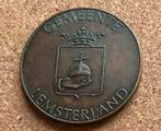 Penning Gemeente Lemsterland Opening Gemeentehuis 1978 Frl, Postzegels en Munten, Penningen en Medailles, Ophalen of Verzenden