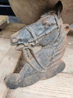 Paard, ijzer 16x16 cm, Antiek en Kunst, Ophalen of Verzenden
