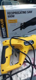 Powerplus Reciprozaag 900W, Doe-het-zelf en Verbouw, Gereedschap | Zaagmachines, Gebruikt, 70 mm of meer, 600 tot 1200 watt, Ophalen of Verzenden