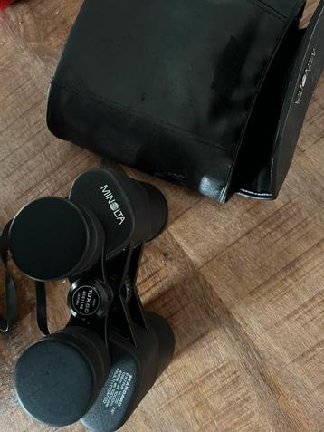 Minolta 10x50 Verrekijker met Tas - Zo Goed Als Nieuw beschikbaar voor biedingen