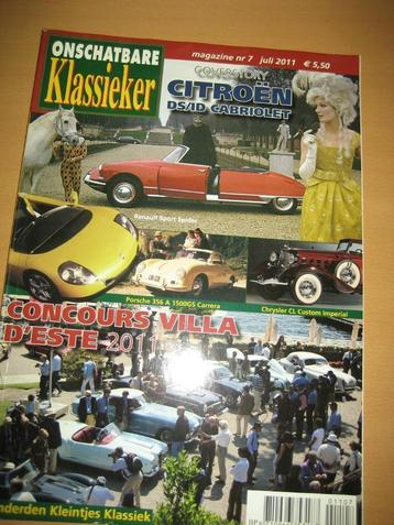 O K 2011 7 Citroën ID DS Cabriolet Fiat 124 Renault Spider   beschikbaar voor biedingen
