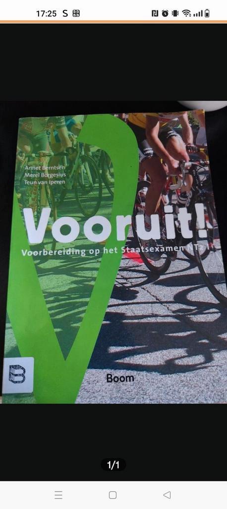 Vooruit! Staatsexamen NT2 B1 - Inburgering, Boeken, Studieboeken en Cursussen, Gelezen, Niet van toepassing, Ophalen of Verzenden