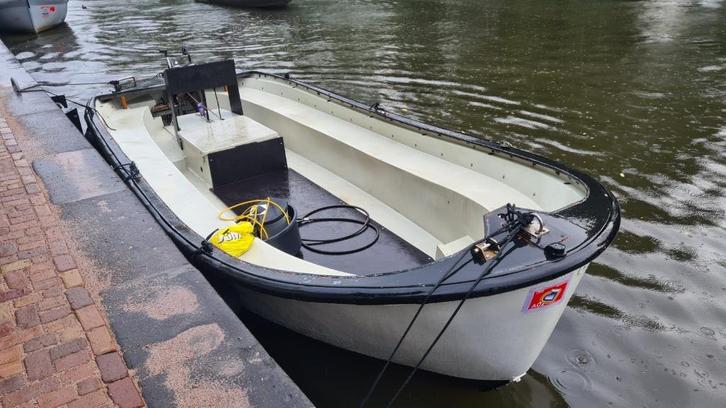 Reddingsloep norsafe sloep 8x3m vignet overneembaar, Watersport en Boten, Sloepen, Gebruikt, 10 tot 30 pk, 6 meter of meer, Binnenboordmotor