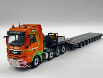 NZG + TEMA TOYS MAN TGX + NOOTEBOOM dieplader van der VLIST beschikbaar voor biedingen