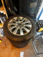 Set Audi velgen met Continental winterbanden 185/60R15, Auto-onderdelen, Banden en Velgen, Ophalen, 15 inch, Banden en Velgen