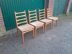 Vintage Retro Ladderstoelen Spijlenstoel, Ophalen, Gebruikt