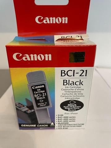 Canon Inkt cartridge BCI-21 Black 9ml beschikbaar voor biedingen