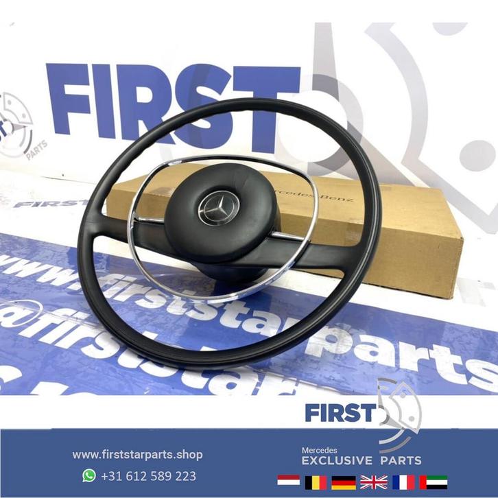 A1154640301 W114 W115 origineel Mercedes STUUR ZWART 1968-19, Auto-onderdelen, Besturing, Mercedes-Benz, Gebruikt, Ophalen of Verzenden