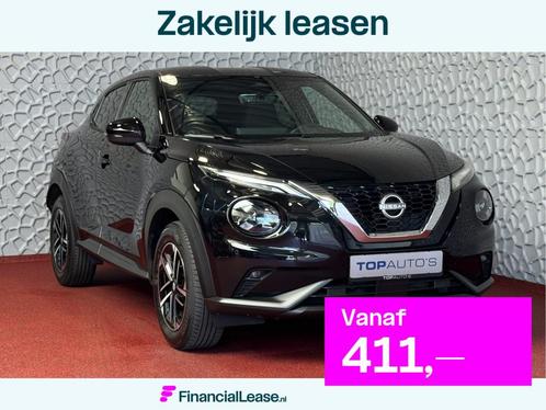 Nissan Juke DIG-Turbo 115PK NAVI STOEL/STUUR/RUIT.VERW. LED, Auto's, Nissan, Bedrijf, Lease, Financial lease, Juke, ABS, Achteruitrijcamera