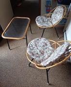 Kinder rotanset. 2 stoeltjes met tafel, Ophalen, Gebruikt, Tafel(s) en Stoel(en)