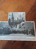 Knipsel intrede infanterie bataljon uit Geertruidenberg in, Ophalen of Verzenden, Landmacht, Nederland, Embleem of Badge