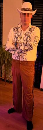 Cowboy - western outfit (hoed, overhemd, broek), Carnaval, Maat 46/48 (XL) of groter, Ophalen of Verzenden, Kleding
