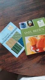 Snel breien,  kleine projecten, snel gebreid., Hobby en Vrije tijd, Breien en Haken, Ophalen of Verzenden, Zo goed als nieuw, Breien