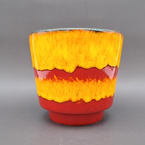 Zeldzame Vintage West Germany Bloempot ES Keramiek, Antiek en Kunst, Antiek | Keramiek en Aardewerk, Ophalen of Verzenden
