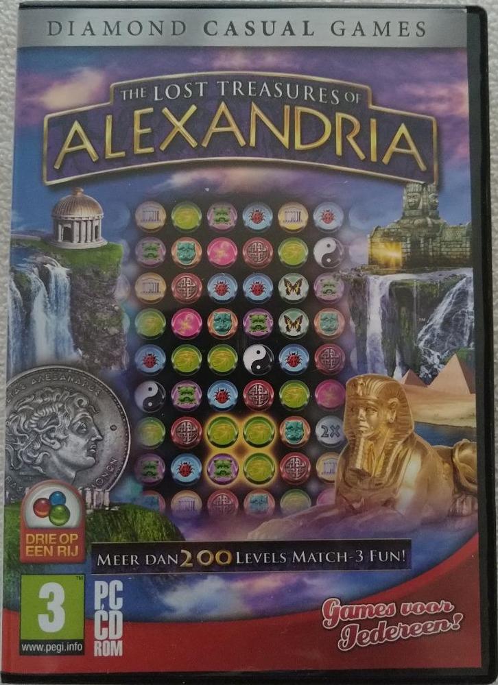 Computerspel The lost treasures of Alexandria, Spelcomputers en Games, Games | Pc, Gebruikt, Avontuur en Actie, 1 speler, Vanaf 3 jaar