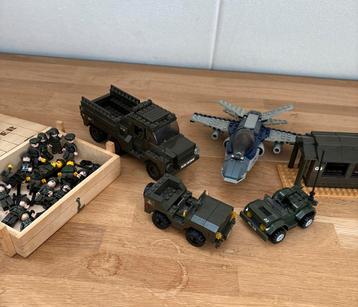 Leger Speelgoed Set - Vliegtuig, Kazerne, Voertuigen beschikbaar voor biedingen