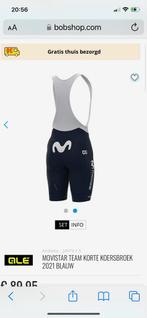 Movistar S set mtb fietsbroek goede staat, Ophalen of Verzenden, Zo goed als nieuw, Overige merken