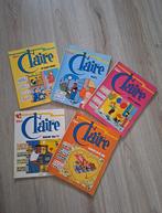 Flair's Claire stripboek deel 1,2,3,5,6 vintage strips 18+, Meerdere stripboeken, Ophalen of Verzenden, Gelezen