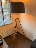 Design Kamerlamp - Massief Eiken, Maatwerk Kap, Huis en Inrichting, Lampen | Vloerlampen, Ophalen of Verzenden, Zo goed als nieuw