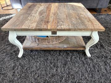 Riviera maison Driftwood Coffeetable/salontafel 90x90 cm beschikbaar voor biedingen