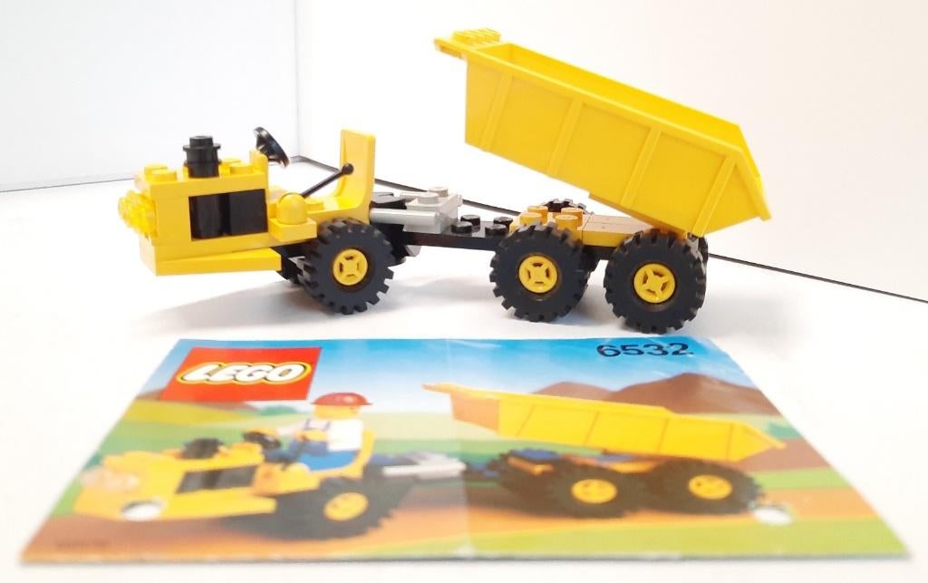 Lego Diesel Dumper 6532 (1991), Verzenden, Zo goed als nieuw, Complete set, Lego