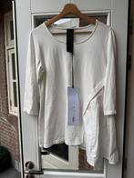 Offwhite shirt Rundholz maat M/L, Maat 38/40 (M), Wit, Rundholz, Lange mouw