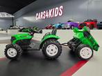 Kindertractor met aanhanger 24v - elektrische kantelbak - RC, Ophalen of Verzenden, Nieuw, Afstandsbediening