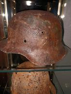 Duitse WOII Helm - Bodemvondst, Ophalen, Overige soorten, Duitsland, Helm of Baret