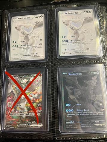 White Flare/Black Bolt HITS ‼️ HeidreigonEx 169 Lillipup 154 beschikbaar voor biedingen