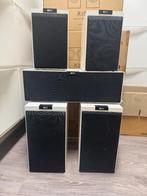 Surround set speakers KEF R100 R200c R300, Gebruikt, 60 tot 120 watt, Surroundset zonder subwoofer, Ophalen
