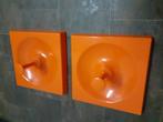 Schönbuch jaren 70 design wandkapstok oranje space age retro, Huis en Inrichting, Wandkapstok, Kunststof, Gebruikt, ?