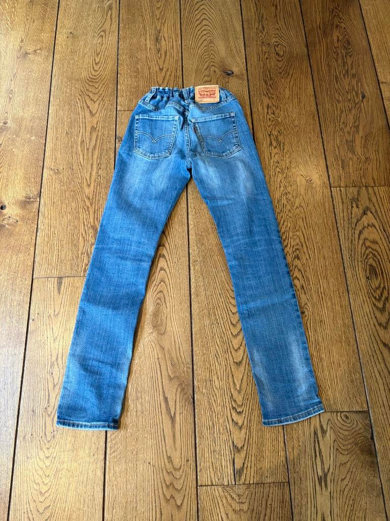 Levi's 510 Jongens Jeans Maat 164, Kinderen en Baby's, Kinderkleding | Maat 164, Ophalen of Verzenden, Zo goed als nieuw, Jongen