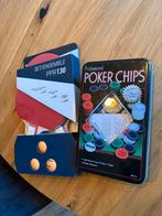 Tafeltennis set & Professionele poker chips set, Hobby en Vrije tijd, Gezelschapsspellen | Bordspellen, Een of twee spelers, Ophalen