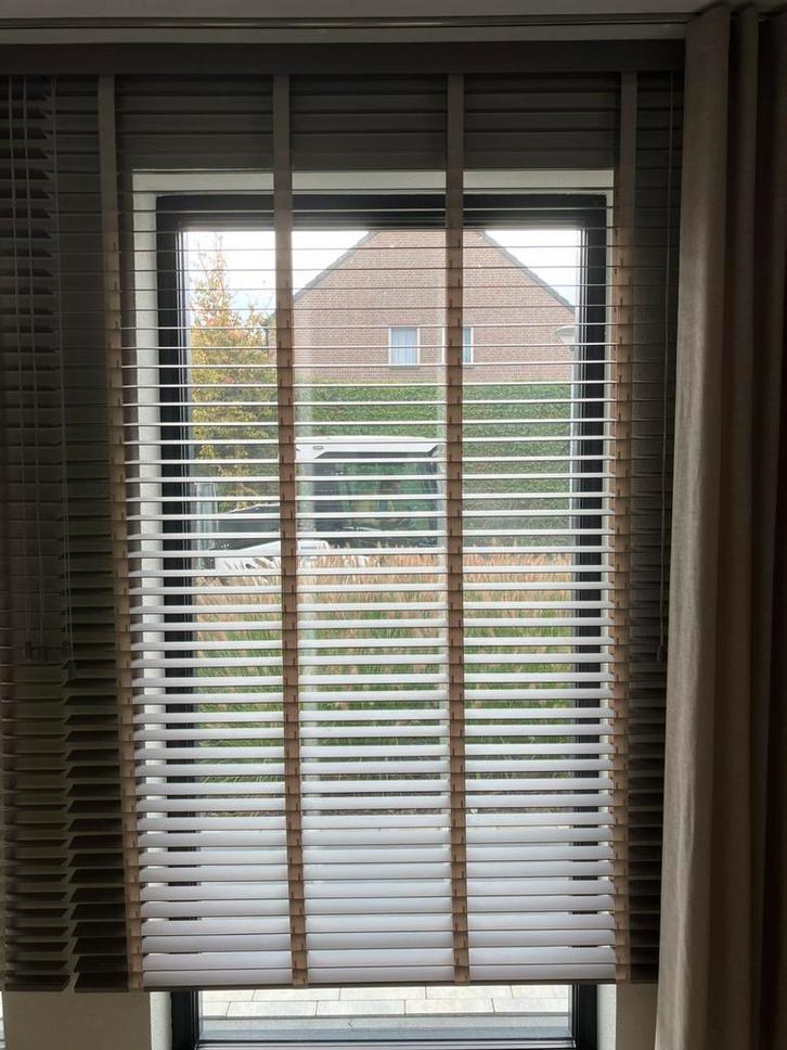 luxaflex, Huis en Inrichting, Stoffering | Gordijnen en Lamellen, Zo goed als nieuw, 200 cm of meer, 100 tot 150 cm, Beige, Ophalen