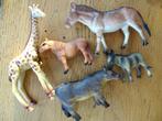 giraffe/ezel/paard/buffel 7-12cm € 4,=, Ophalen of Verzenden, Zo goed als nieuw, Jongen of Meisje