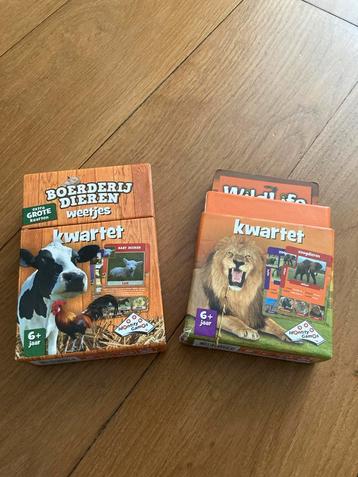 Kwartet Wildlife & Boerderij - Leerzaam! beschikbaar voor biedingen