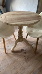 Tafeltje, Huis en Inrichting, Ophalen, 50 tot 100 cm, Rond, Zo goed als nieuw