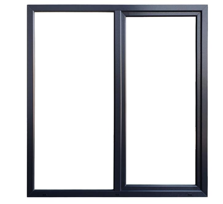 Kunststof  Kiepschuifpui L B200 H215cm Antraciet, Doe-het-zelf en Verbouw, Kozijnen en Schuifpuien, Nieuw, Schuifpui, Kunststof