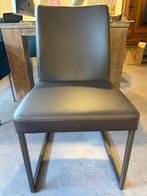 Leren stoelen (4) Bert Plantagi, Ophalen, Bruin, Leer, Zo goed als nieuw