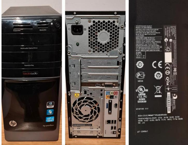 Combi deal: HP desktop pc met HP monitor, Computers en Software, Desktop Pc's, Ophalen