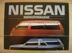 Nissan Patrol Terrano King Cab Urvan Vanette Brochure 1987, Ophalen, Nissan, Zo goed als nieuw, Nissan